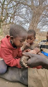 27M views · 63K reactions | Hadzabe kids eating monkey leg in the bush #reels #trending #chaabaa #fyp #dudukwe | Salvi Mnyama | Facebook