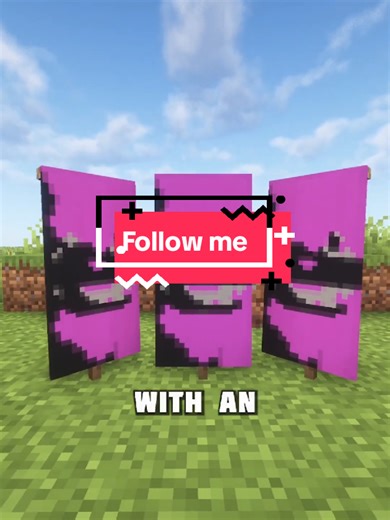 Ender dragon banner in Minecraft #viral #Minecraft #rblx #robloxfyp #shorts