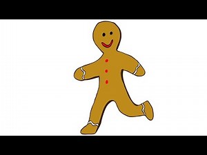 gingerbread man in ASL