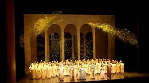 89K views · 2.9K reactions | During the finale of the 50th Anniversary Gala—the Act II Finale from Aida—the Met paid tribute to some of the great artists who have contributed so much to the company’s success over its first five decades in Lincoln Center. The 50th anniversary season ends May 13. Seven performances remain: bit.ly/2qSSkkU | The Metropolitan Opera | Facebook