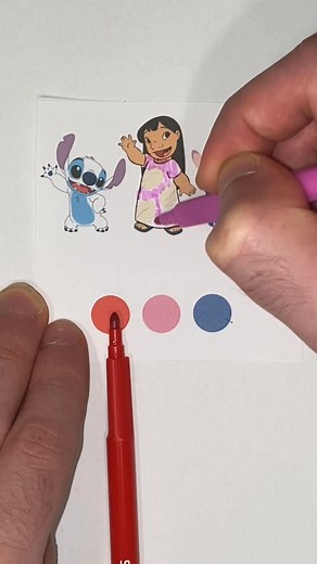 Lilo and Stitch coloring #lilo #stitch #coloring #color #paint #filter #game #impossible #gamefilter #filtergame #gamesontiktok | Tedgamedev