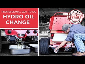 How to Change Hydro Oil on your Lawn Mower | Toro GrandStand