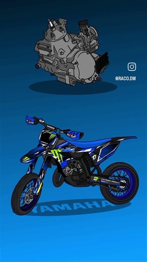 Le bruit du moteur yamaha 150 yz 🤗#motorsport #passion