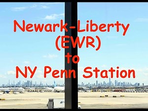 New York Travel 🇺🇸 | Newark-Liberty International Airport (EWR) Terminal A to Penn Station