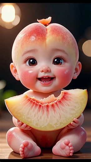 Satisfying Peach Cutting ASMR Video