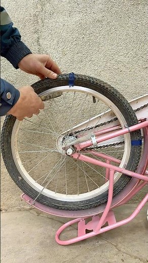 Bike Wheel DIY Alignment Hack 🚲✨