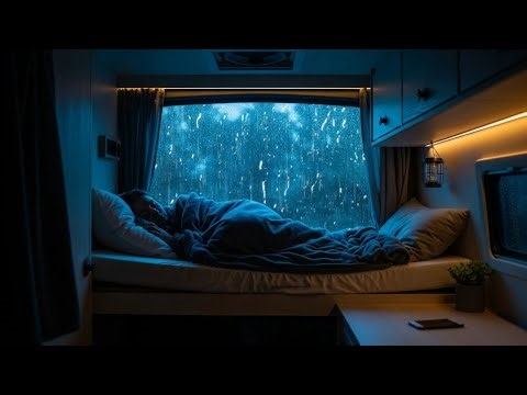 Van Life Thunder Rain | Sleep Sounds