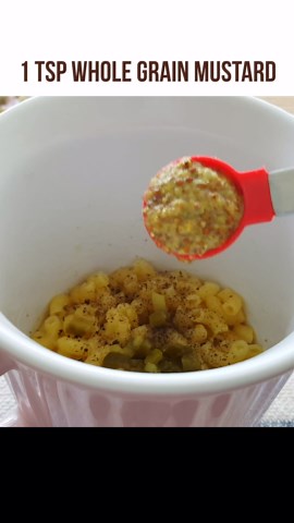 Spicy microwave mac & cheese (no roux needed) #macncheese