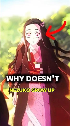 "Nezuko Will NEVER Grow Up! 😱" #shorts #viral #trending #demonslayer #nezuko