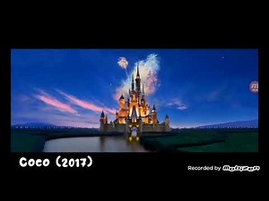 Disney/Pixar Animation Studios Logo (2017) Coco Titie Cards Reversed