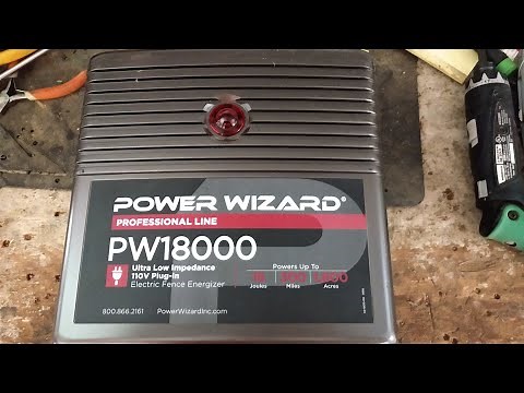 Electric Fence Charger Review On A Power Wizard PW18000