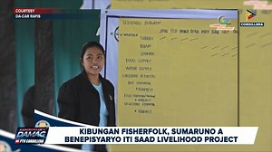 1.3K views · 28 reactions | #KangrunaanADamag | Kibungan fisherfolk, sumaruno a benepisyaryo iti SAAD livelihood project | PTV Cordillera | Facebook