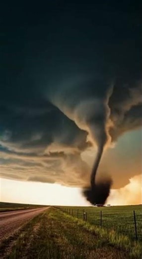 Incredible Wall Cloud Timelapse | Low Base Spins Like a Vortex Engine