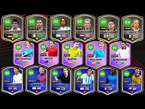 TODOS los JUGADORES LEYENDAS, CAMPEONES y ESTRELLAS DREAM en DLS 25 | Dream League Soccer