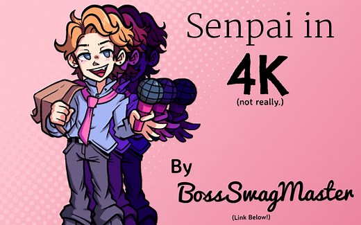 Friday Night Funkin HD Senpai over Dad