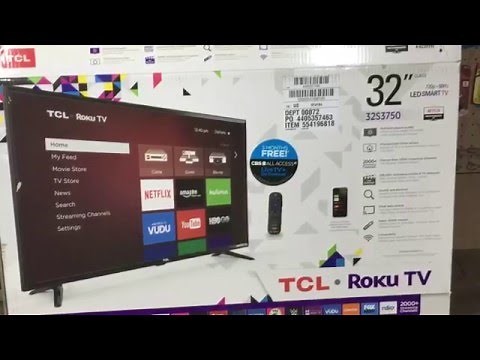 TCL ROKU Streaming HDTV 32" LED TV Customer Review-Walmart Purchase