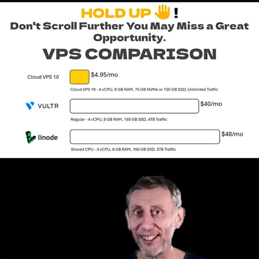 😂 Cloud VPS vs. the Pricey Trio! 💸 #vps #hosting #vpsserver