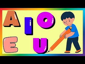 🎵 The Vowel Song for Kids | Learn A, E, I, O, U with Fun and Music!