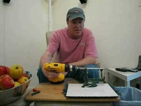 Master Apple Peeler Video Demonstration
