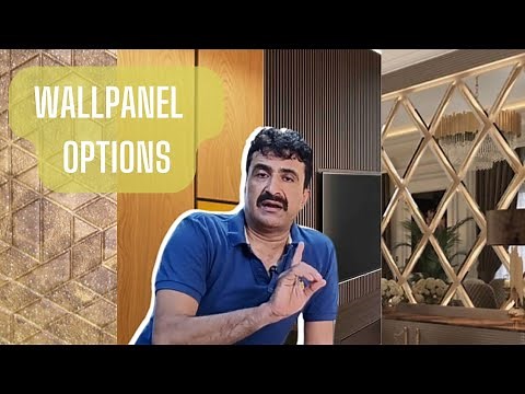 Wall Panel Options | Louvers, Charcoal Sheet | Wall Panelling Ideas | Interior Dost |