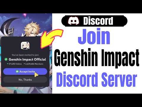 How to Join Discord Genshin Impact Server