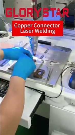 Copper Connector Laser Welding 🔥
