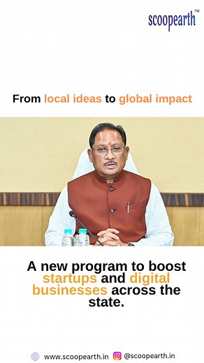 1K views |  TechStart 2025 Launched in Chhattisgarh! A major initiative to boost startups, create jobs & accelerate innovation. Chhattisgarh is stepping into the future of entrepreneurship ✨ Subscribe for daily startup news & funding updates! ✅  scoopearth.in #TechStart2025 #Chhattisgarh #StartupIndia #IndianStartups #BusinessNews #Scoopearth #DigitalEconomy #scoopearth.in #scoopearthmagazine #startupindia | Scoopearth.com | Facebook
