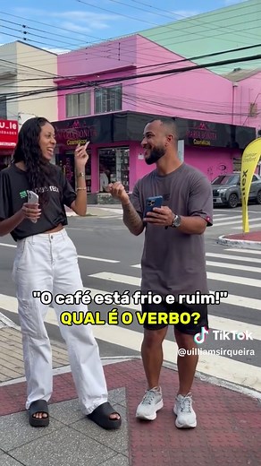 Qual é o verbo na frase? Quiz de gramática