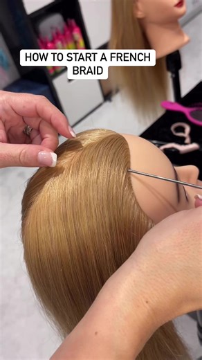 HOW TO START A FRENCH BRAID 💗Learn with me in my in person How to Braid workshops ……………. #braidtutorial #braidtutorials #howtobraid #howtobraidworkshop #mumofgirls #ukbraiders #learntobraid #braidclass #braidclasses #braidmasterclass #dutchbraid #dutchbraids #frenchbraid #frenchbraids #fishtail #fishtailbraid #fishtailbraids #easyhairstyles #braidworkshop #londonbraider #plaits #mumsofinstagram #hairclass #hairclasses #elstree #hertfordshire #london #braidschool | Claire’s Braid Bar