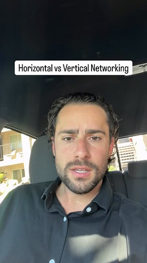 51 reactions · 6 comments | Horizontal vs Vertical networking #business | Tyler Smerz | Facebook