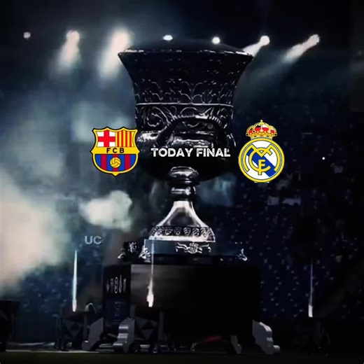 Best today Final 🥶 Who will win 💬? Barcelona X Real madrid 🤔 #viral #SuperCopa ##Barcelona #Raelmadrid #fyp
