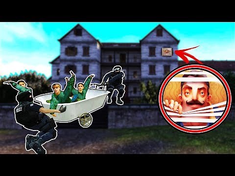 SAVING PEOPLE FROM HELLO NEIGHBOR! - Garry's Mod Gameplay - Gmod Sandbox & Role Play