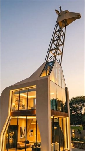 World’s Most Unique House? 🦒 Luxury Giraffe Home Reveal #activitymaster60