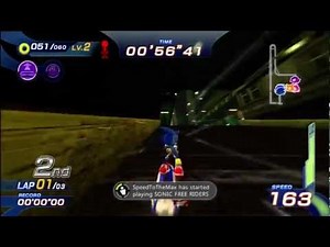 Sonic Free Riders: Metropolis Speedway (Expert / Free Race) [1080 HD]