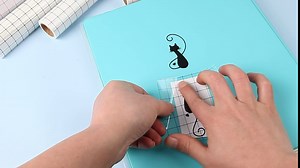 40FT Transfer Tape for Vinyl - Clear Vinyl Transfer Paper Tape Roll, 12” x 40 FT with 1/2 Red Grid Standard Tape for Cricut Adhesive Vinyl for Craft Decal, Mug Decal