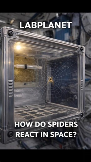 How Do Spiders React In Space/ LabPlanet