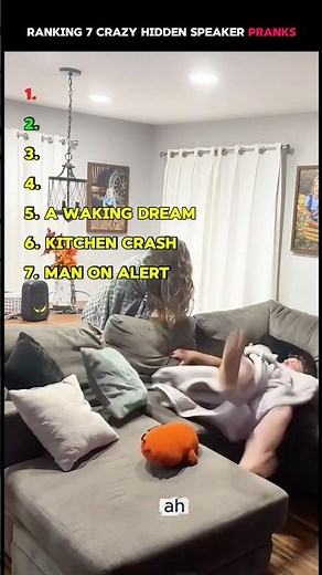 RANKING 7 CRAZY HIDDEN SPEAKER PRANKS That Made People LOSE IT! #shorts #ranked