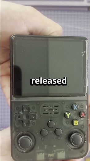 Gameboy Color Vs R36s Size Comparison (The Old Vs The New)