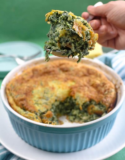 Julia Child's Spinach Souffle