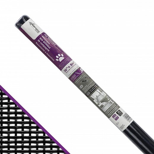 Reviews for Saint-Gobain ADFORS 36 in. x 84 in. Charcoal Polyester Pet Resistant Screen Roll for Windows and Door | Pg 1 - The Home Depot