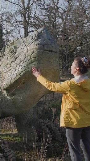 The Crystal Palace Dinosaurs in London