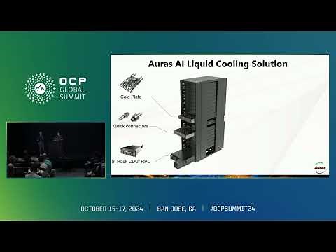 Liquid Cooling System Solution for Cloud AI Computing Centers Presented by AURAS TECHNOLOGY
