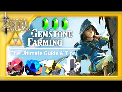 Best LEGIT way to make money by Farming Gems and Diamonds -The Legend of Zelda: Breath of the Wild