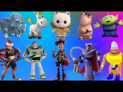 Looking for Disney Pixar Toy Story 3 Woody, Buzz Lightyear, jessie, Mr. Potato Head, Slinky Dog, Rex