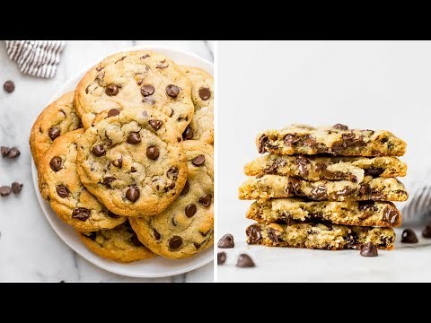 How To Make the BEST Bakery Style Chocolate Chip Cookies • Full Recipe