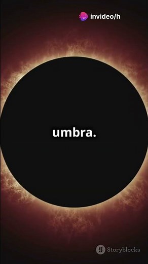 What is the Umbra? 🌑 Total Solar Eclipse Explained! #facts #earthsecrets #earthinfocus