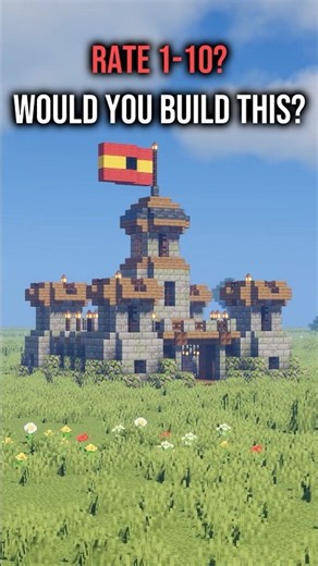 EASY Castle In Minecraft! 🏰