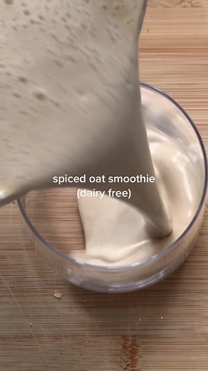 Spiced Oat Smoothie Recipe - Dairy-Free and No Fruit