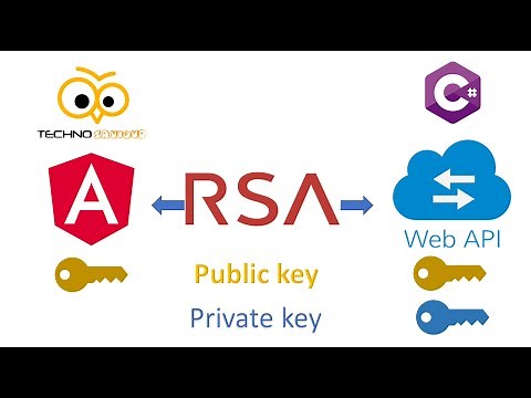 Encryption in Angular and Decryption in c# .NET Core web api using RSA. Secure Programming practice