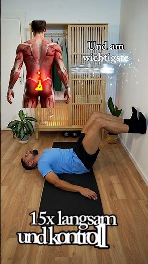 LWS lockern, aber vernünftig #rückenentlastung #rückengesundheit #motivation